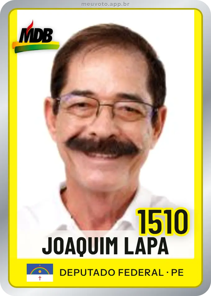 Carta de Joaquim Lapa, número 1510, MDB