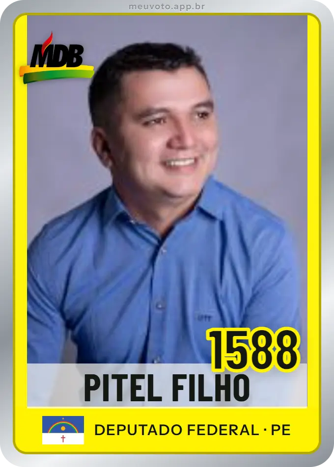 Carta de Pitel Filho, número 1588, MDB