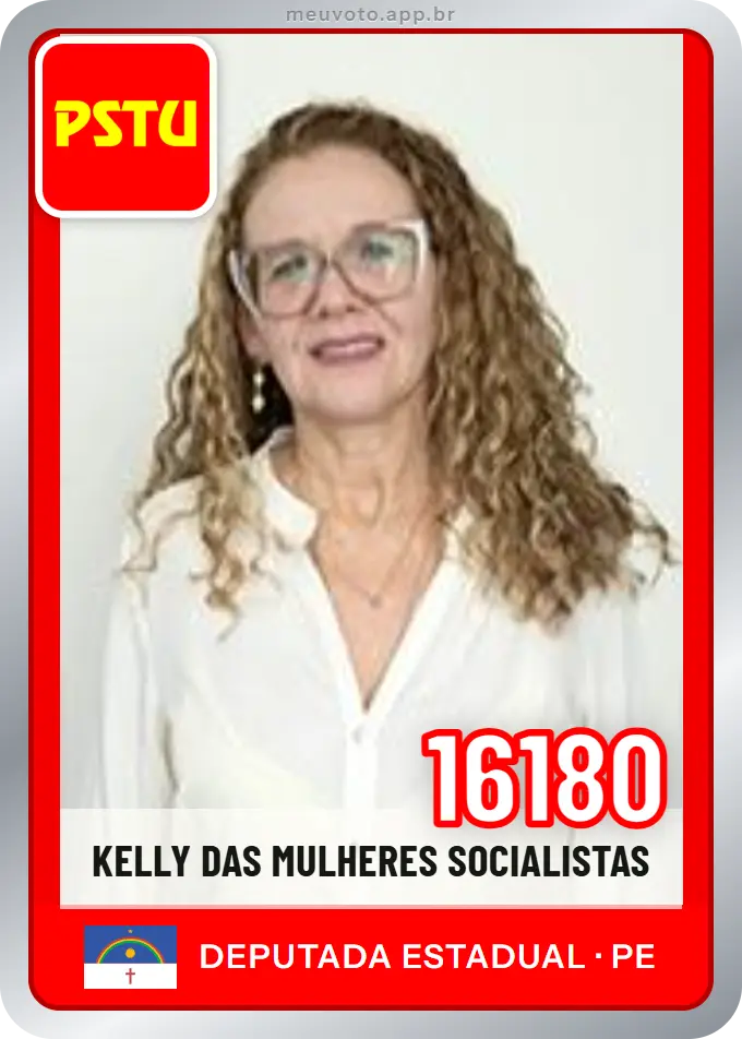 Carta de Kelly das Mulheres Socialistas, número 16180, PSTU