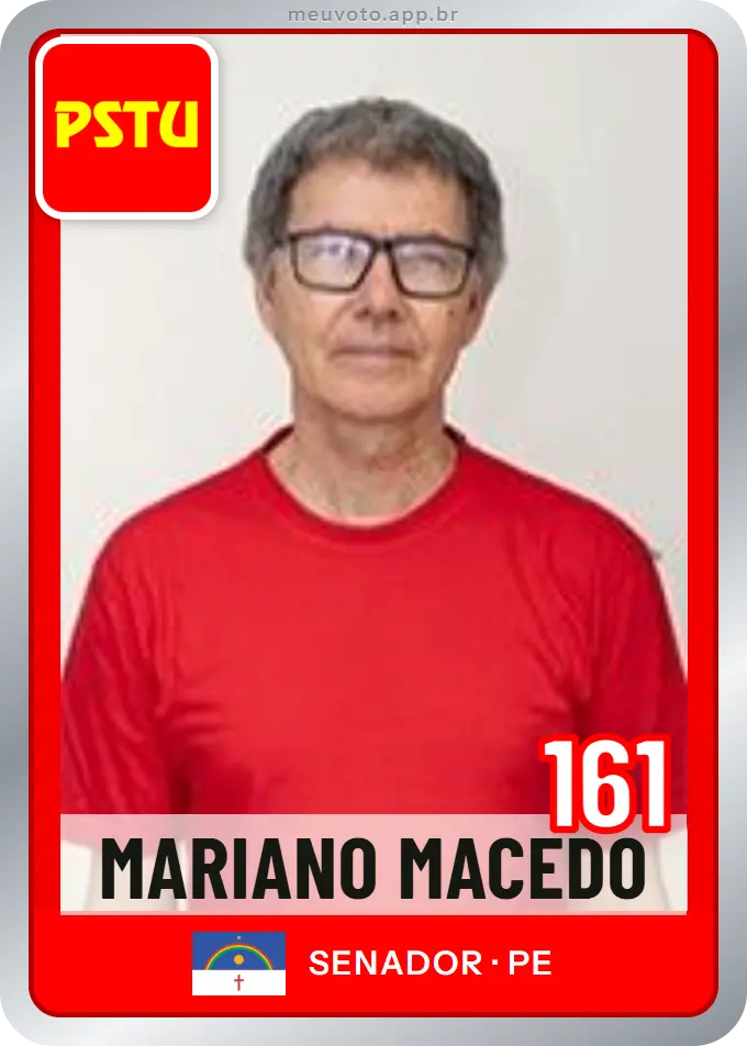 Carta de Mariano Macedo, número 161, PSTU