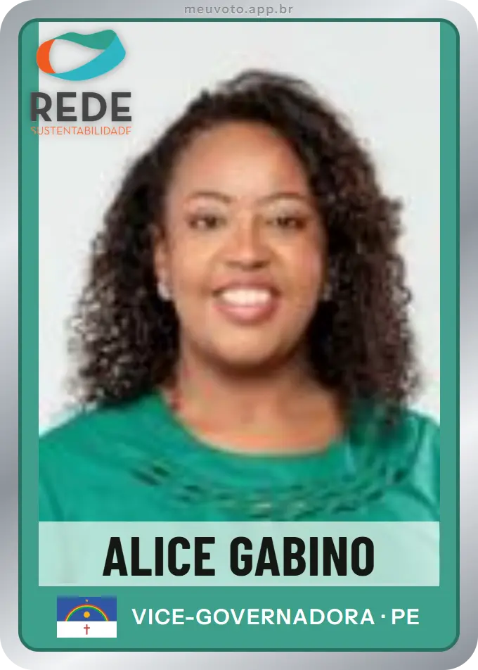 Carta de Alice Gabino, Rede