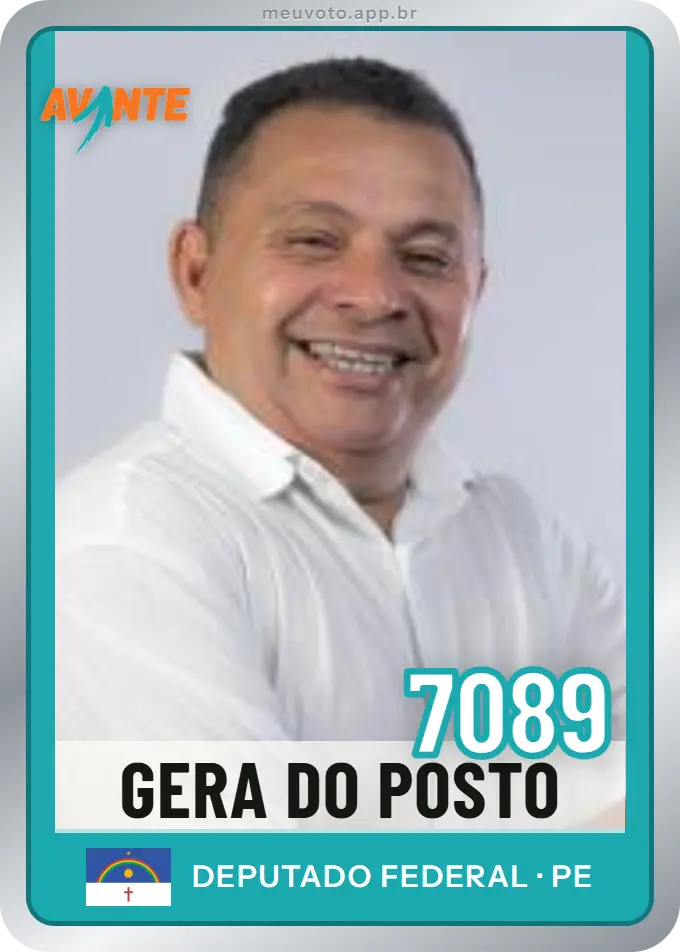 Carta de Gera do Posto, número 7089, Avante