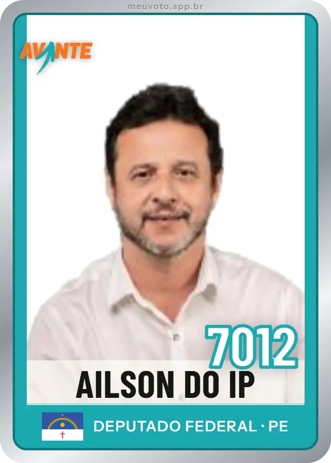 Carta de Ailson do Ip, número 7012, Avante