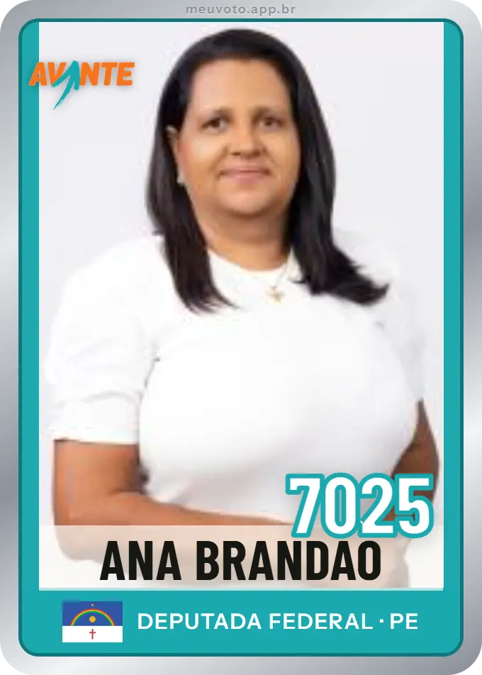 Carta de Ana Brandao, número 7025, Avante