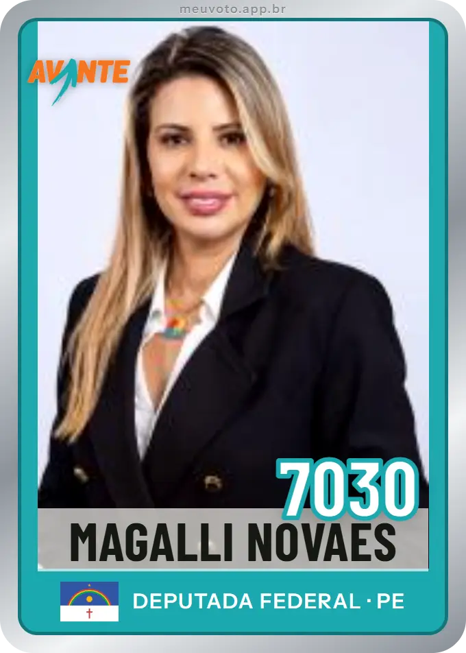 Carta de Magalli Novaes, número 7030, Avante
