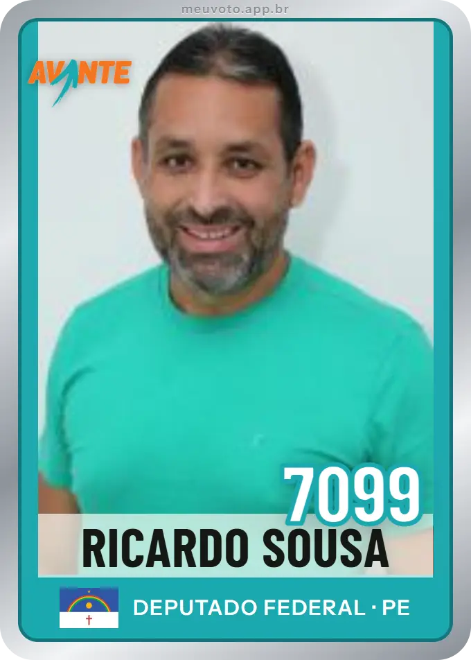 Carta de Ricardo Sousa, número 7099, Avante
