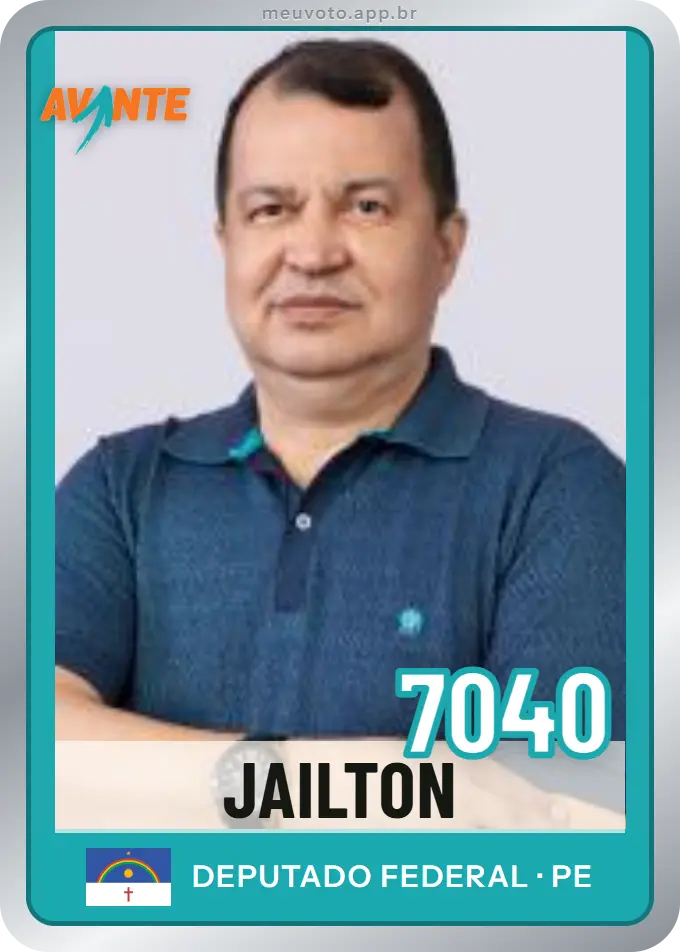 Carta de Jailton, número 7040, Avante