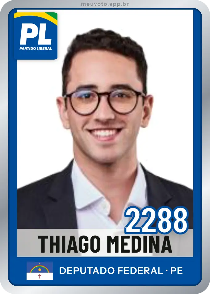 Carta de Thiago Medina, número 2288, PL