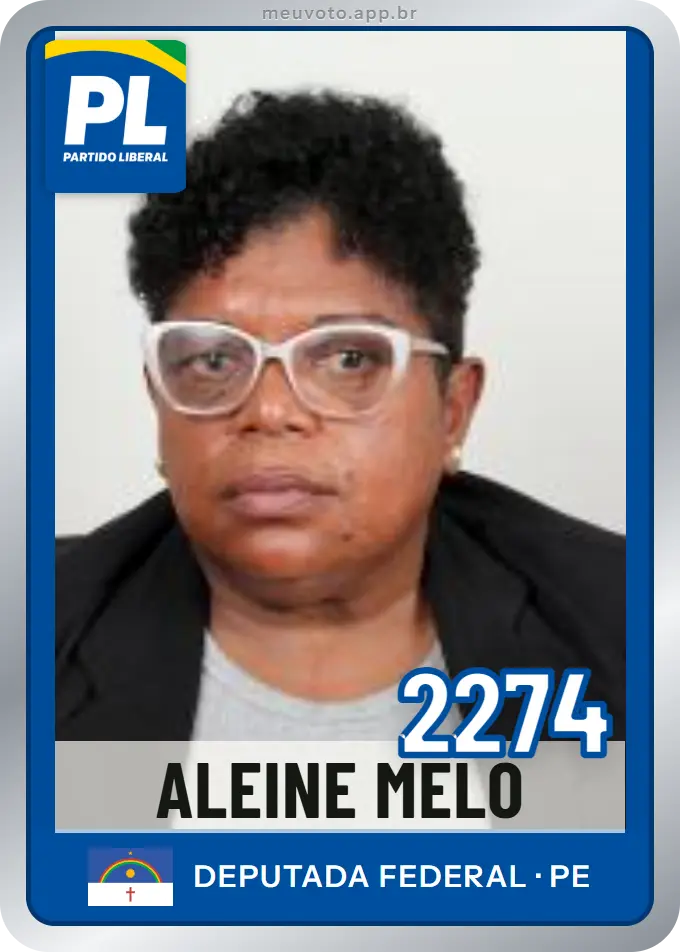 Carta de Aleine Melo, número 2274, PL