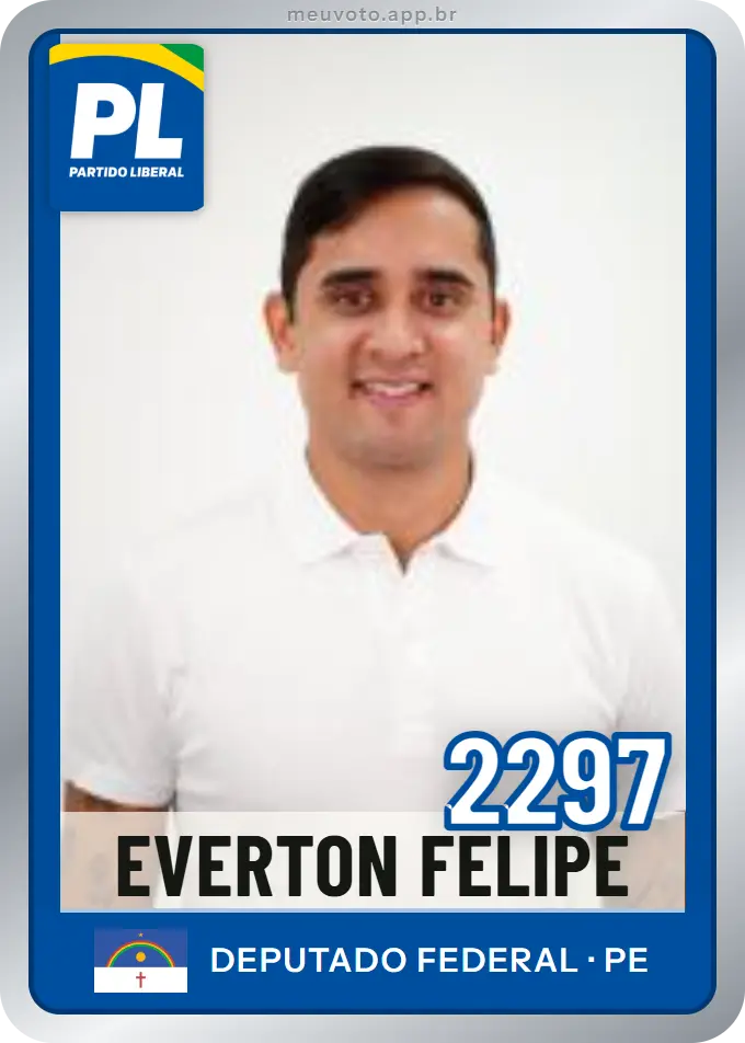 Carta de Everton Felipe, número 2297, PL