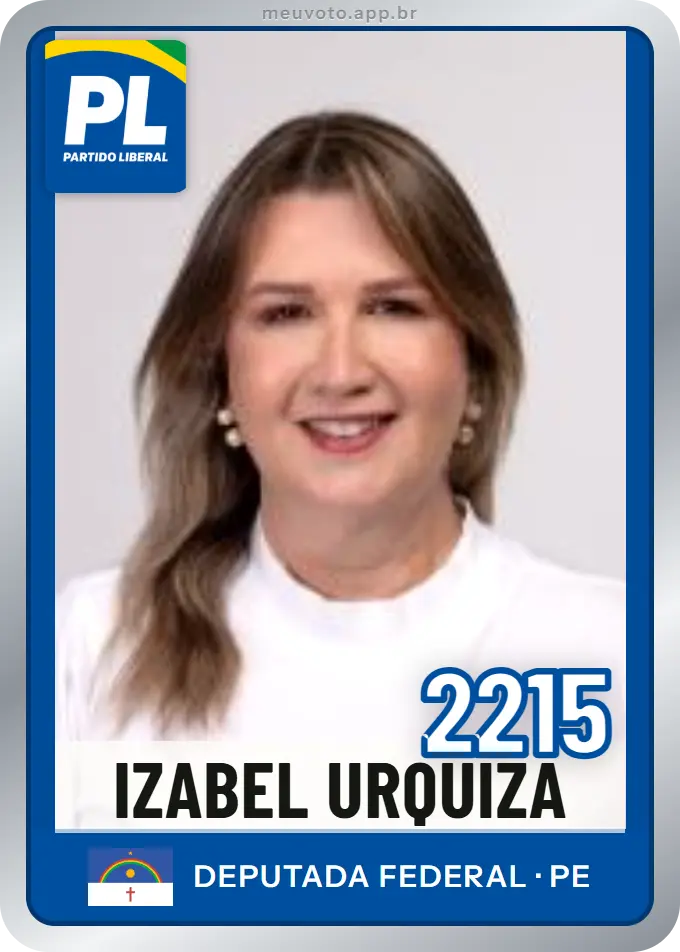 Carta de Izabel Urquiza, número 2215, PL