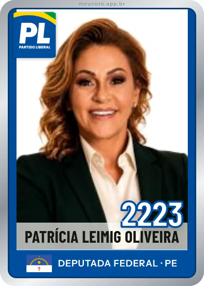 Carta de Patrícia Leimig Oliveira, número 2223, PL