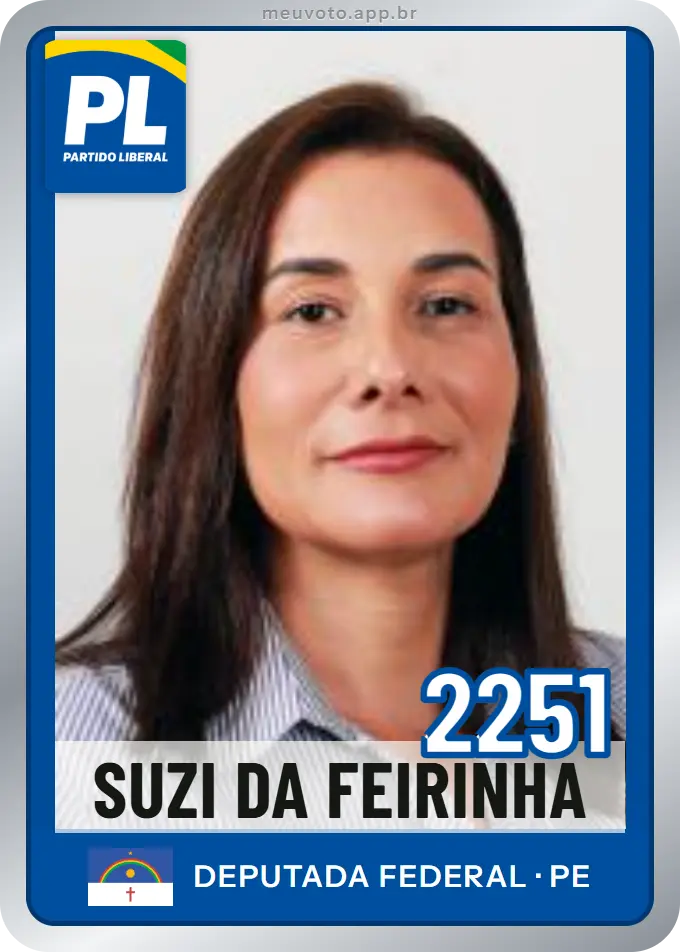 Carta de Suzi da Feirinha, número 2251, PL