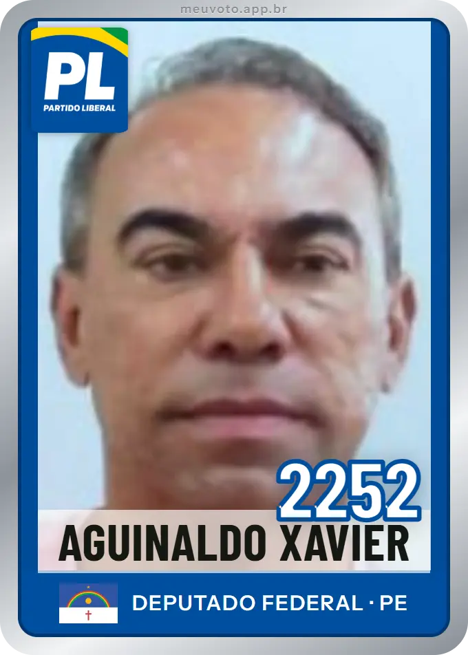 Carta de Aguinaldo Xavier, número 2252, PL