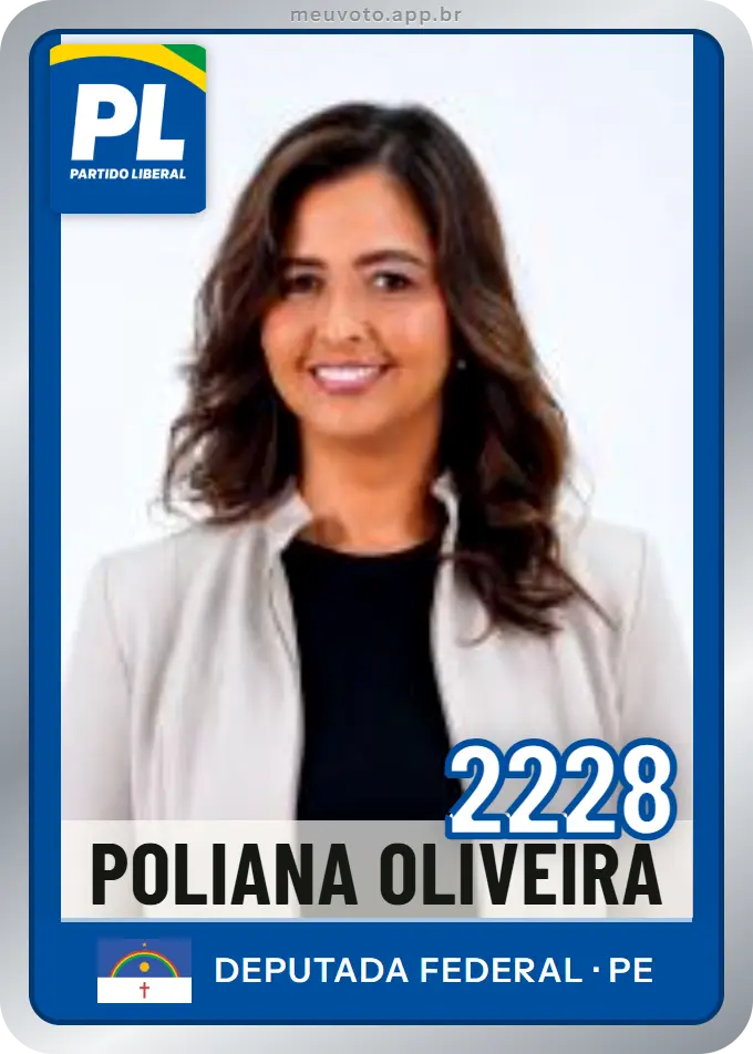 Carta de Poliana Oliveira, número 2228, PL