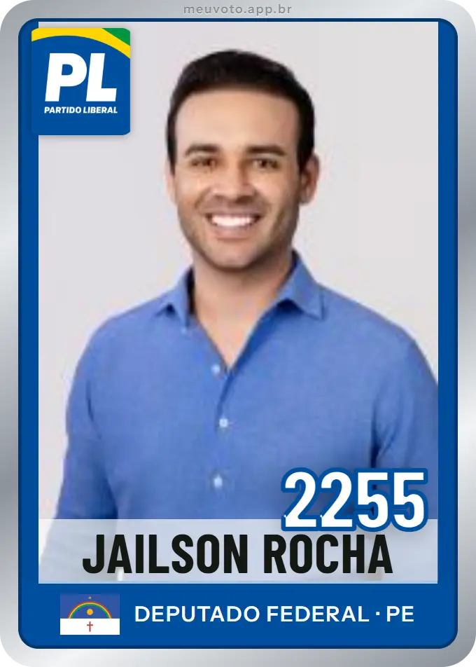 Carta de Jailson Rocha, número 2255, PL
