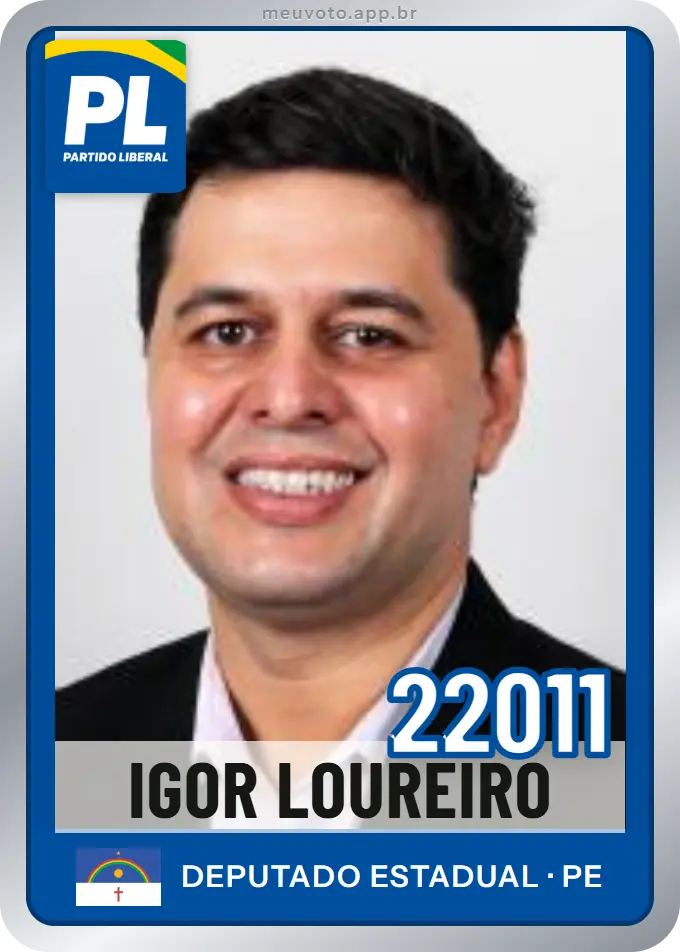 Carta de Igor Loureiro, número 22011, PL