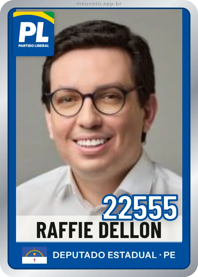 Carta de Raffie Dellon, número 22555, PL