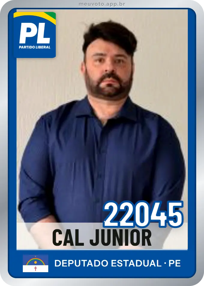 Carta de Cal Junior, número 22045, PL