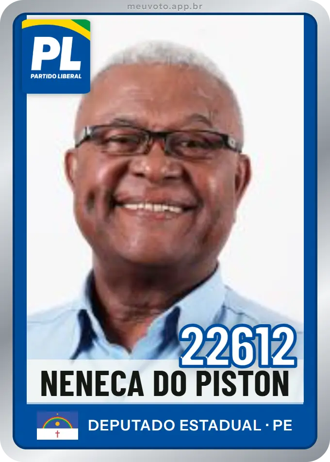 Carta de Neneca do Piston, número 22612, PL