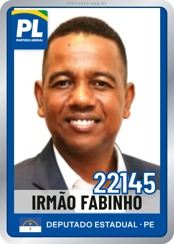 Carta de Irmão Fabinho, número 22145, PL