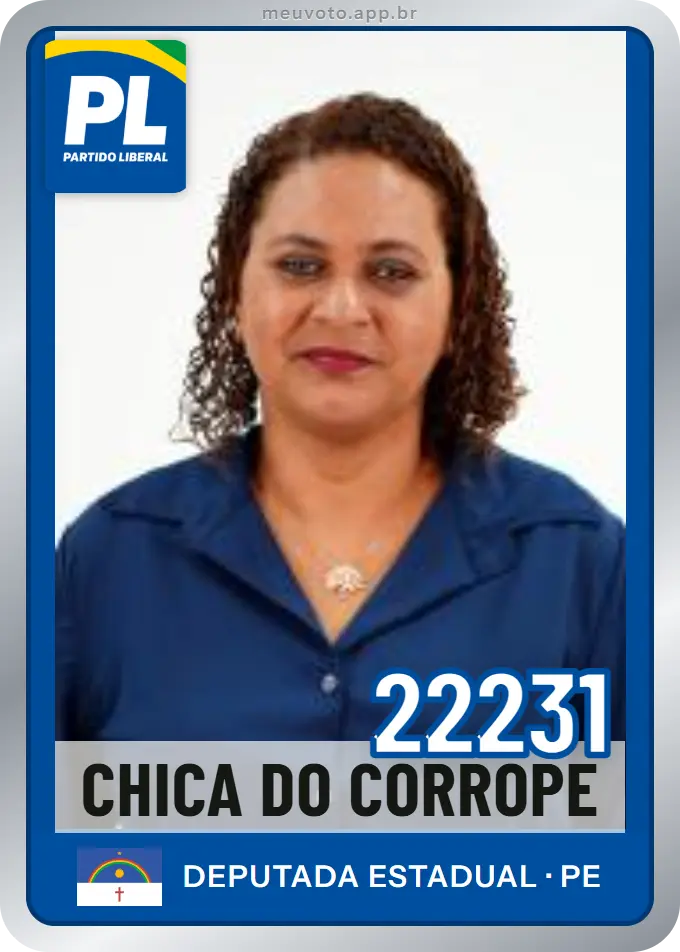 Carta de Chica do Corrope, número 22231, PL