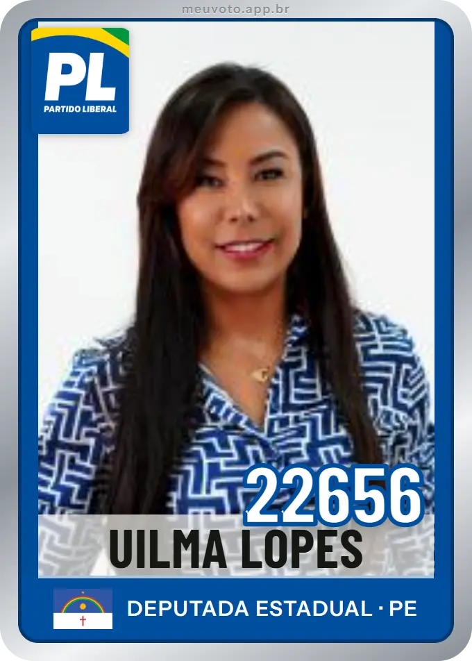 Carta de Uilma Lopes, número 22656, PL