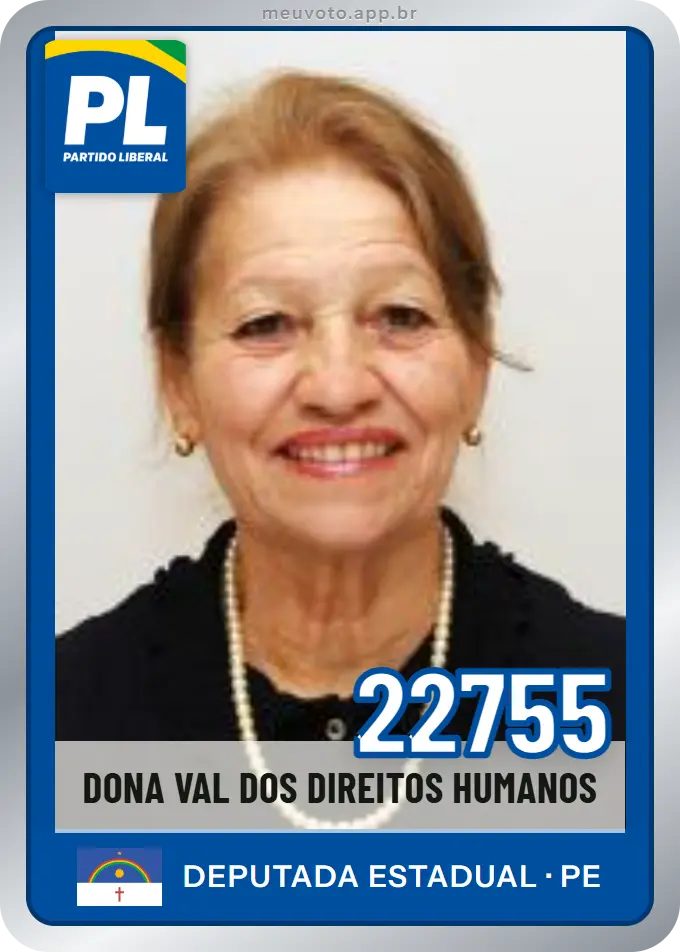 Carta de Dona Val dos Direitos Humanos, número 22755, PL