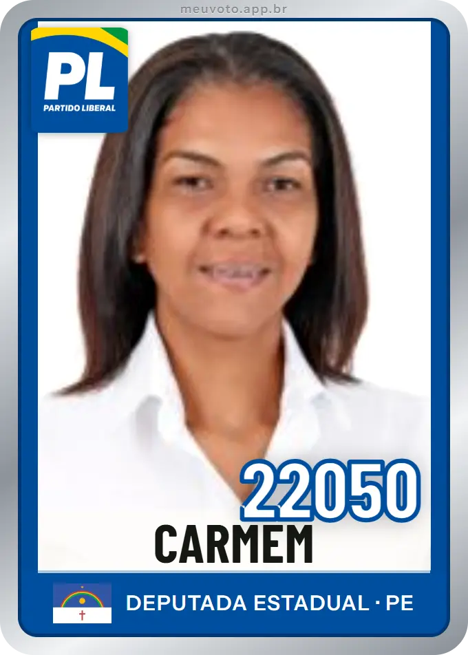 Carta de Carmem, número 22050, PL