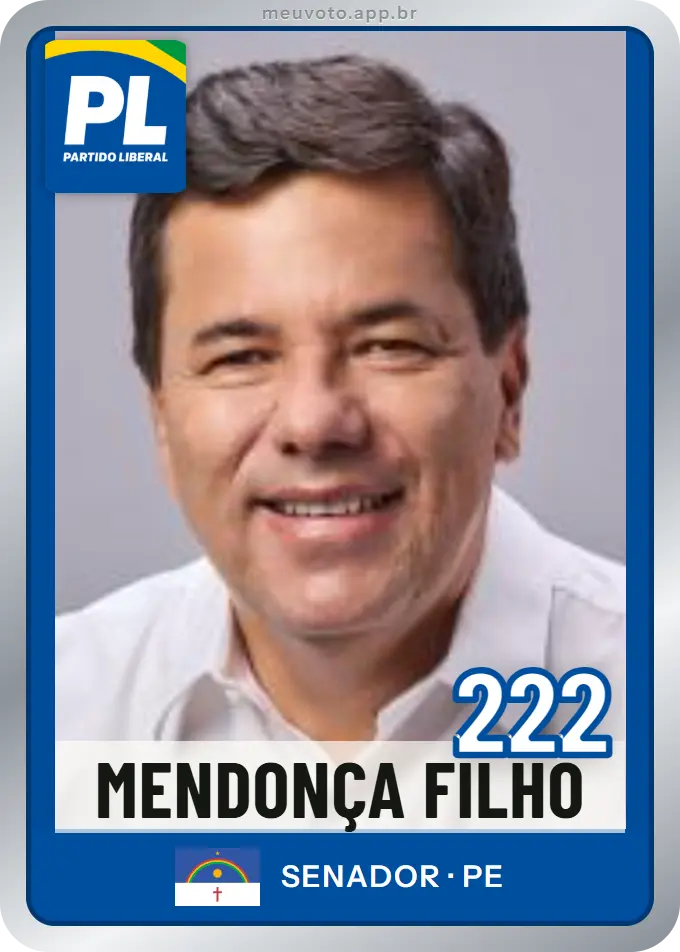 Carta de Mendonça Filho, número 222, PL