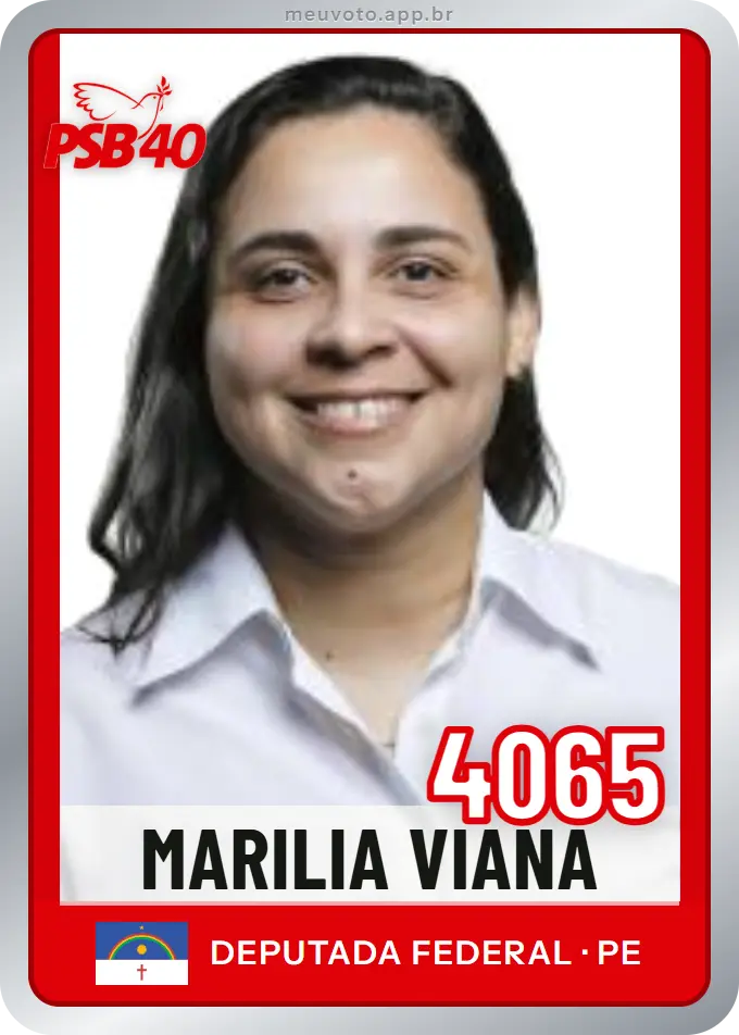 Carta de Marilia Viana, número 4065, PSB