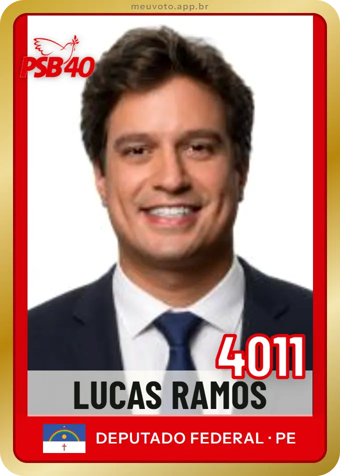 Carta de Lucas Ramos, número 4011, PSB
