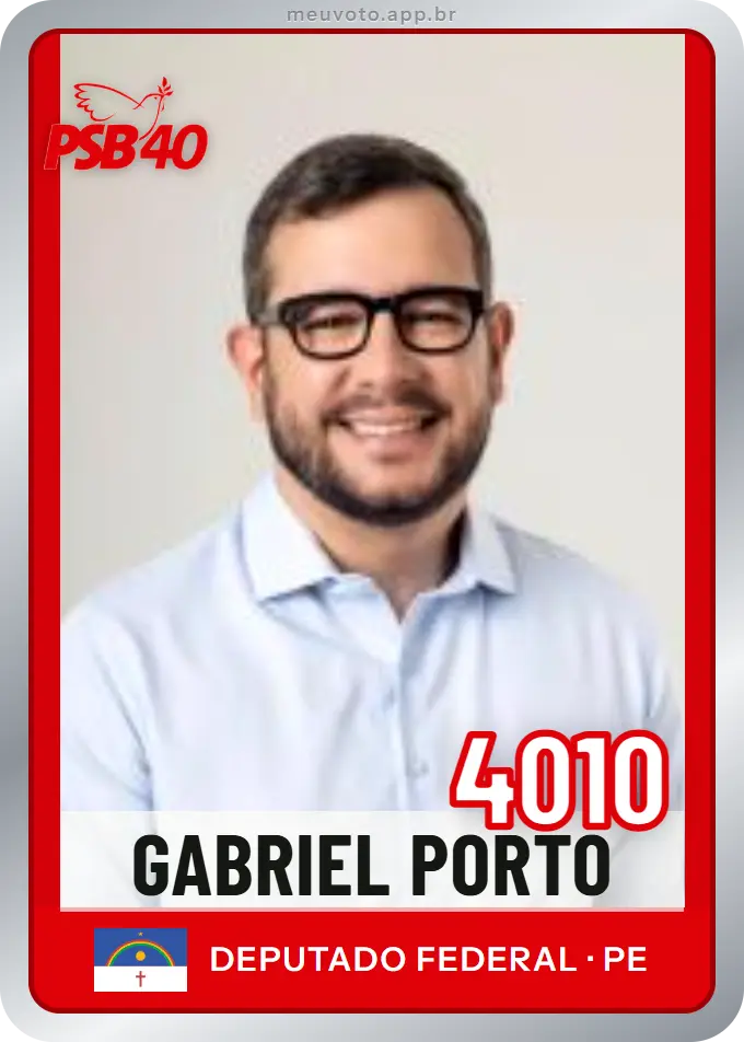 Carta de Gabriel Porto, número 4010, PSB