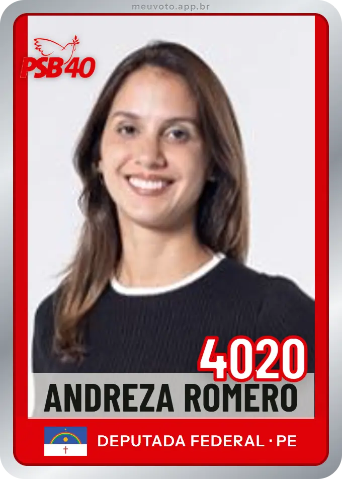 Carta de Andreza Romero, número 4020, PSB