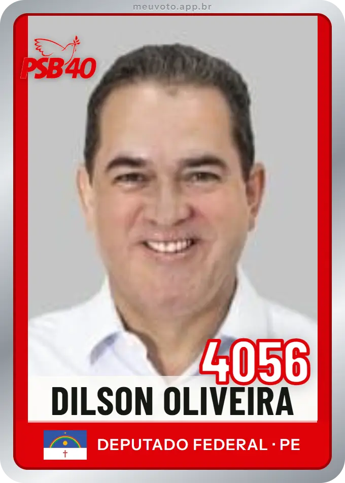 Carta de Dilson Oliveira, número 4056, PSB