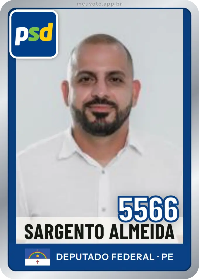 Carta de Sargento Almeida, número 5566, PSD