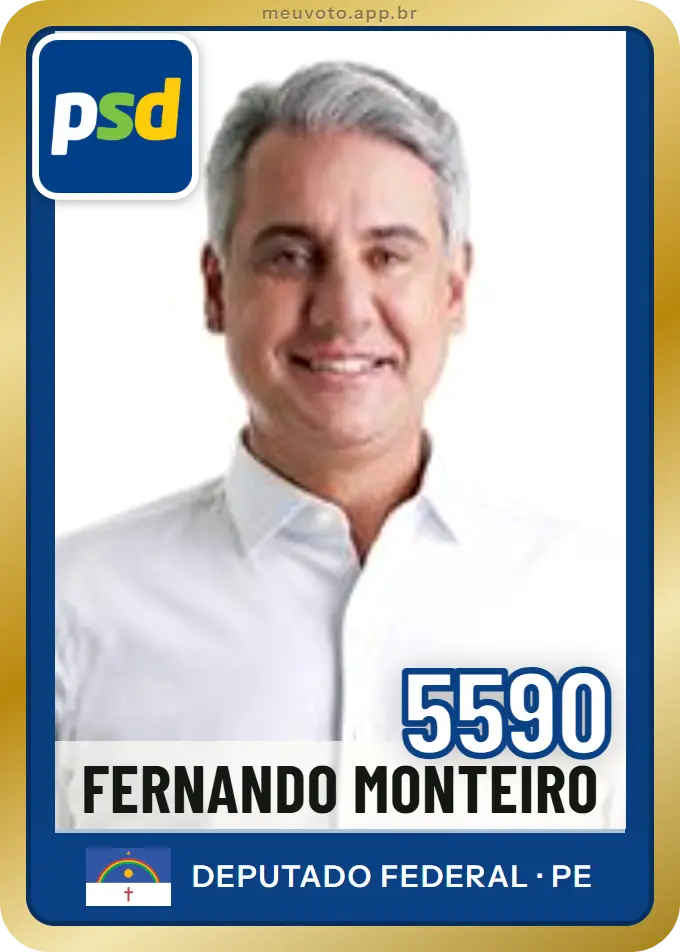 Carta de Fernando Monteiro, número 5590, PSD