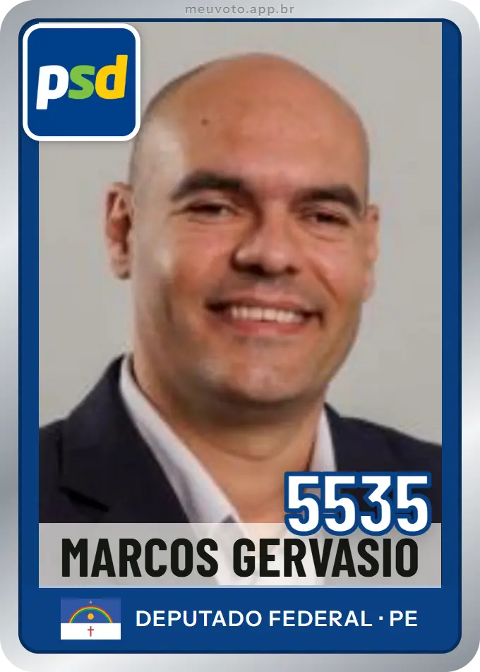 Carta de Marcos Gervasio, número 5535, PSD