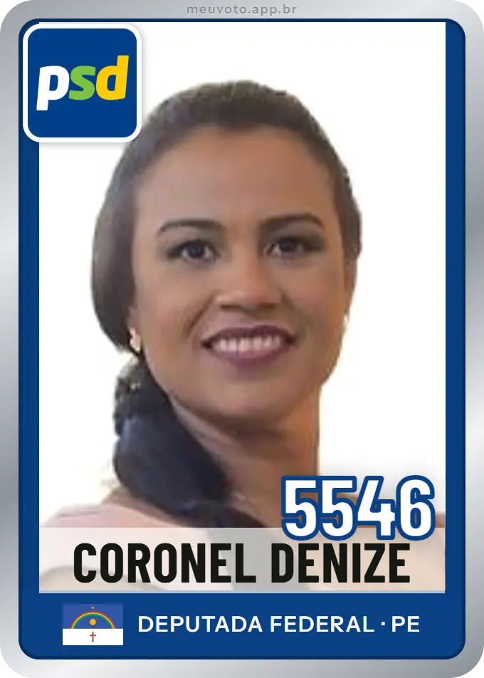 Carta de Coronel Denize, número 5546, PSD