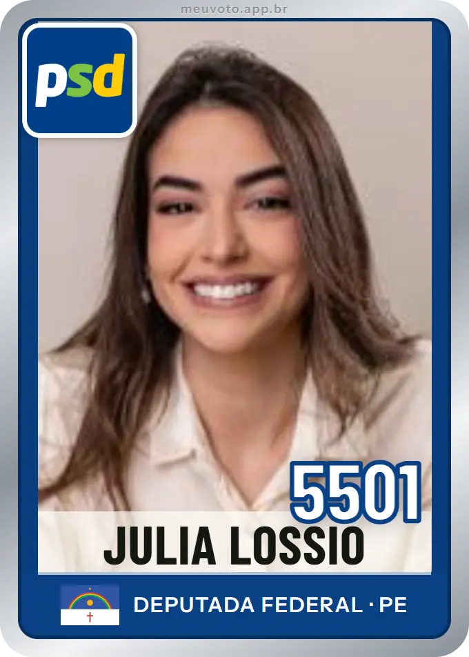 Carta de Julia Lossio, número 5501, PSD