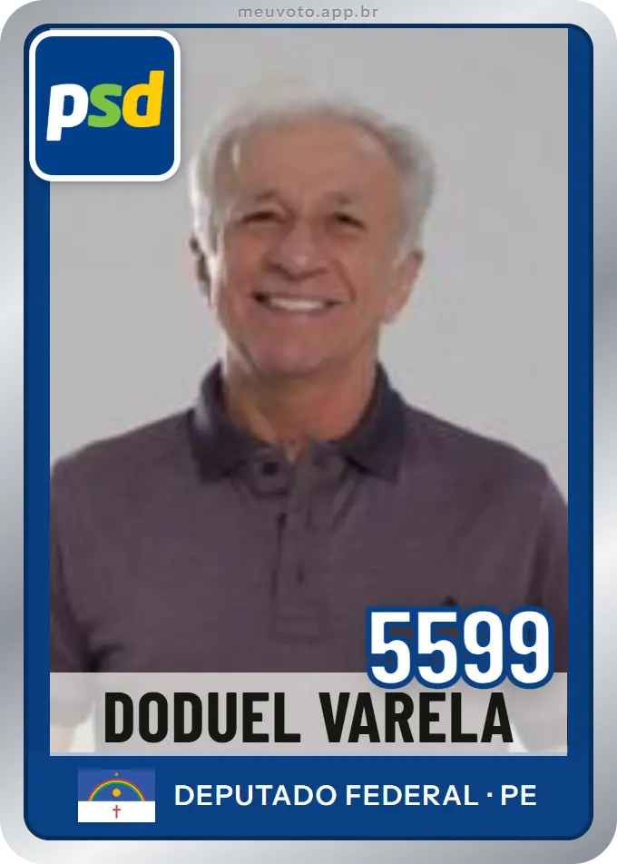 Carta de Doduel Varela, número 5599, PSD