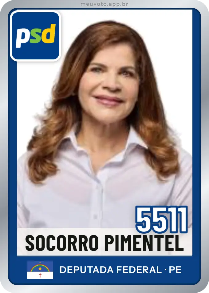 Carta de Socorro Pimentel, número 5511, PSD