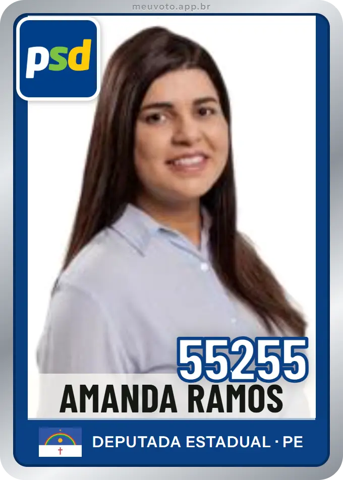 Carta de Amanda Ramos, número 55255, PSD