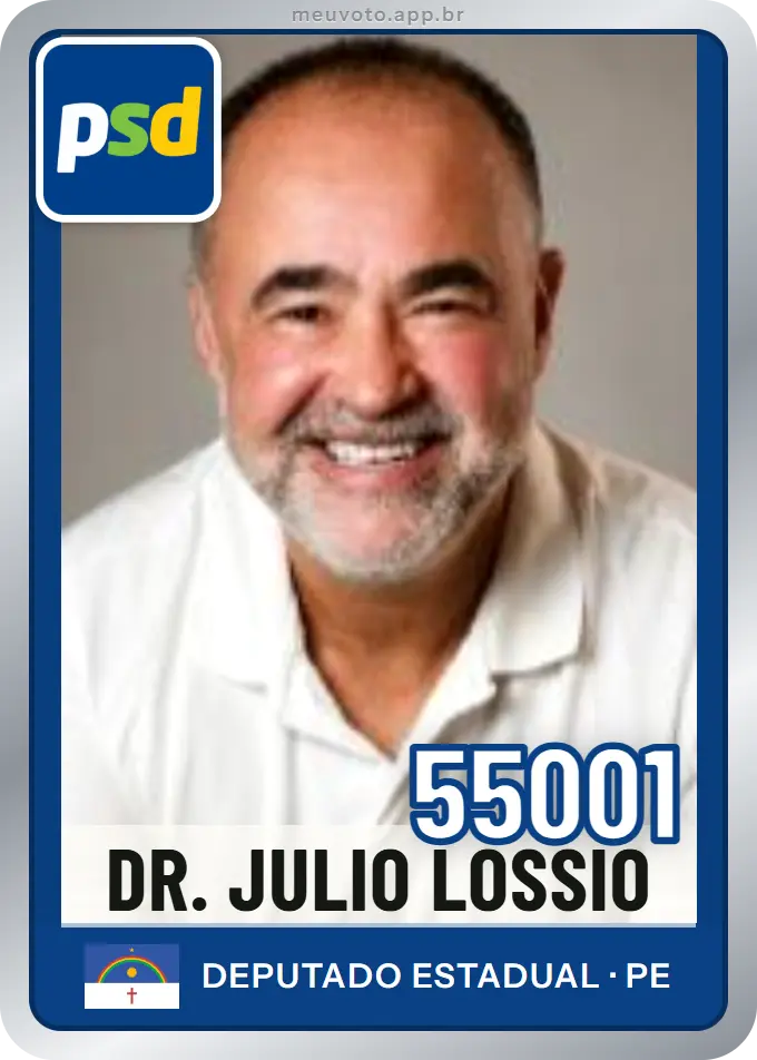 Carta de Dr. Julio Lossio, número 55001, PSD