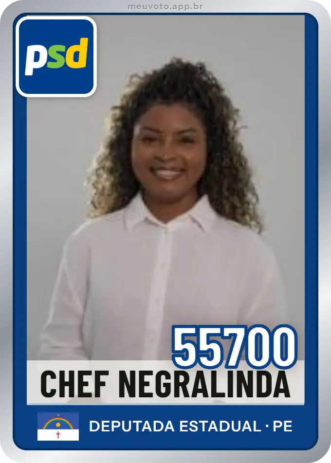 Carta de Chef Negralinda, número 55700, PSD