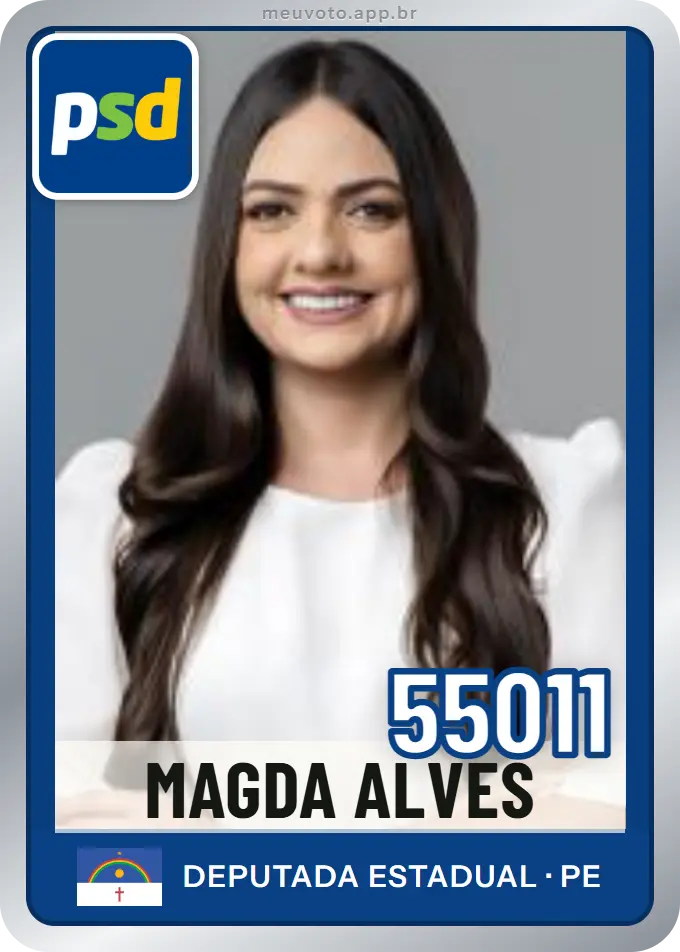 Carta de Magda Alves, número 55011, PSD