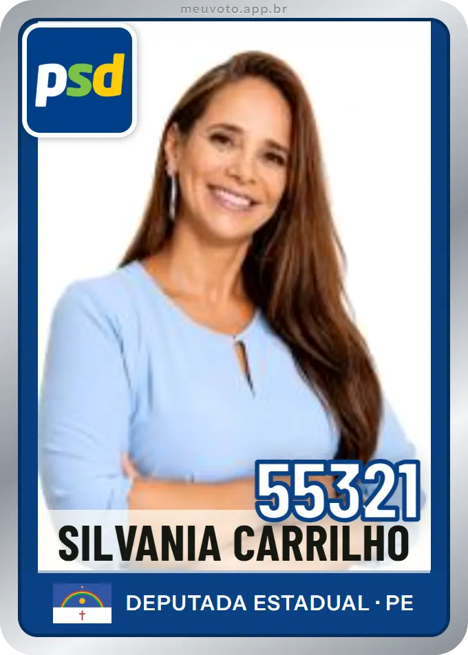 Carta de Silvania Carrilho, número 55321, PSD