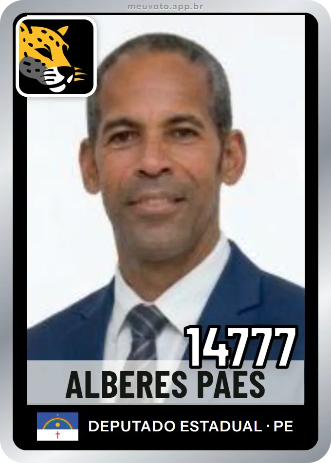 Carta de Alberes Paes, número 14777, Missão