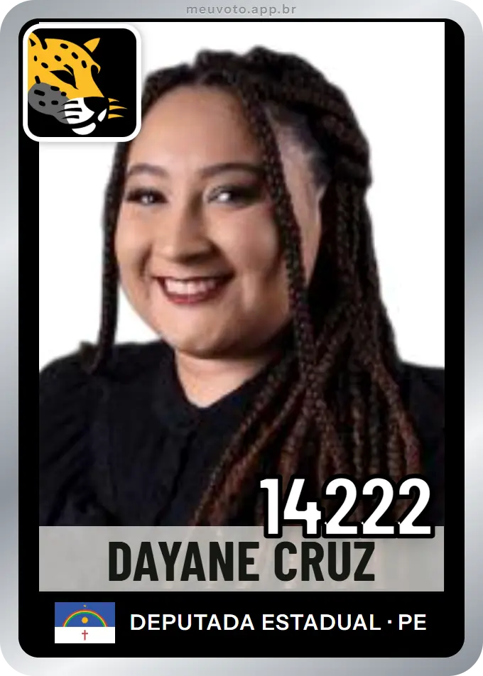 Carta de Dayane Cruz, número 14222, Missão