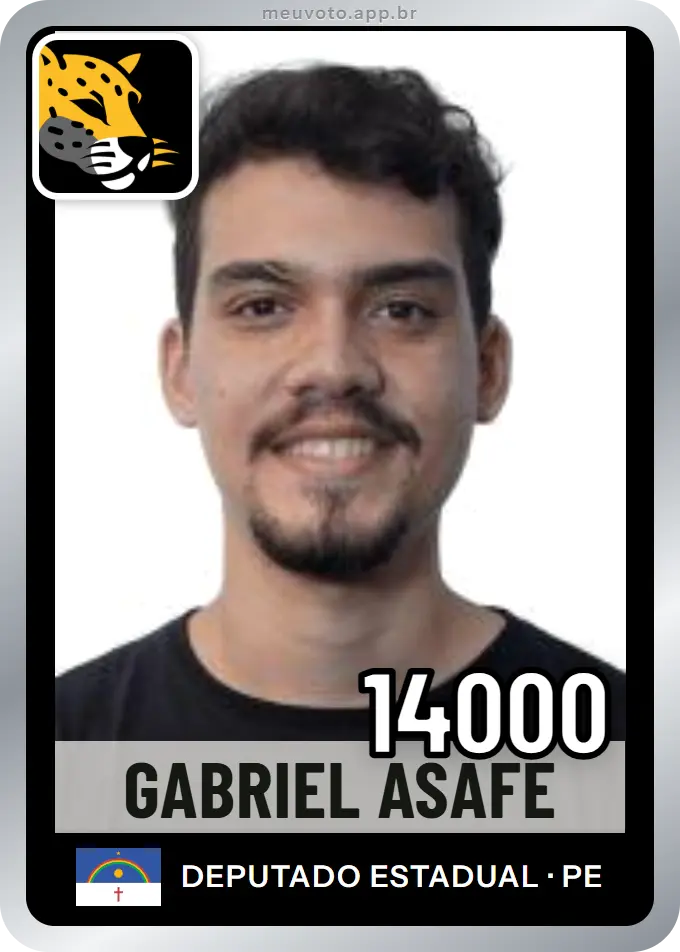 Carta de Gabriel Asafe, número 14000, Missão